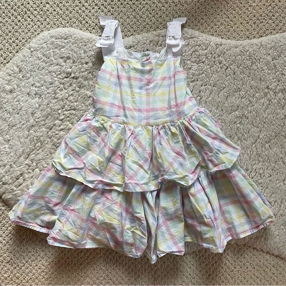 Janie and Jack Multicolor Plaid Dress